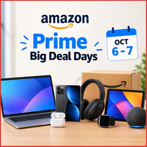 Amazon Prime Big Deal Days Begin October 6 as Tech Discounts Start Appearing Early-thumnail