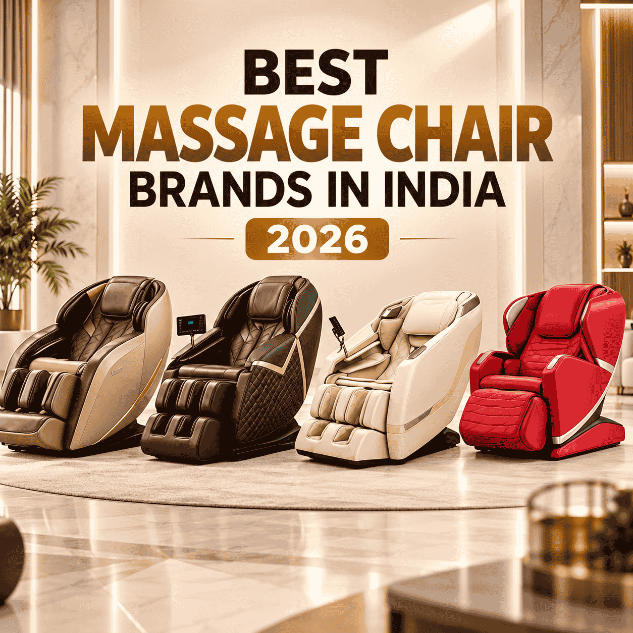 Best Massage Chair Brands in India (2026)-thumnail