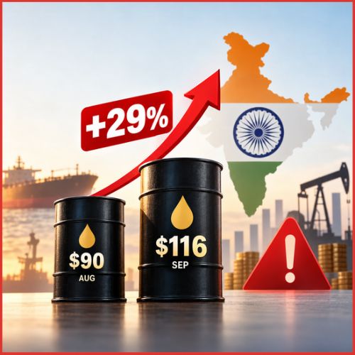 Crude Oil Jumps Nearly 29% in September as Finance Ministry Flags Risks for Indian Economy-thumnail