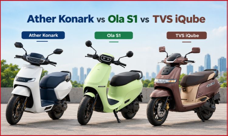 Ather Konark, Ola s1 and TVS iQube