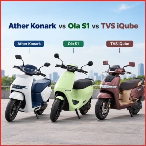 Ather Konark vs Ola S1 vs TVS iQube: Battle of Budget Electric Scooters-thumnail