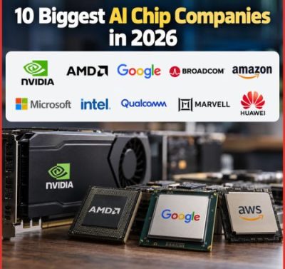 10 Biggest AI Chip Companies in 2026: Nvidia, AMD, Google and More-thumnail