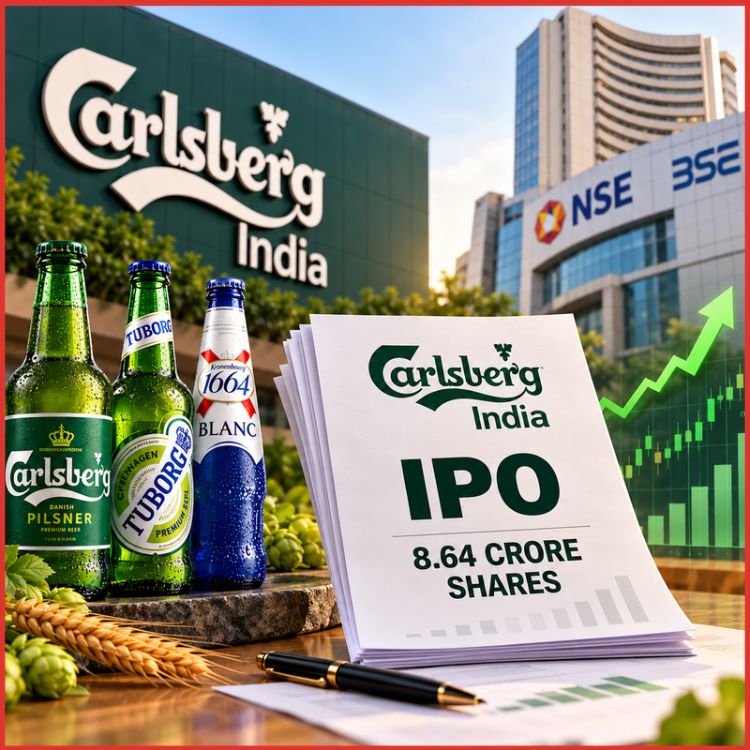 Carlsberg India Files Updated IPO Papers, Plans Sale of 8.64 Crore Shares-thumnail