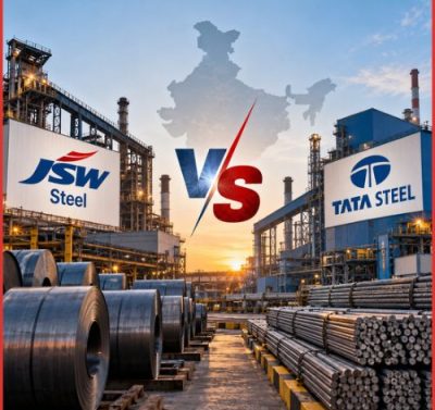 JSW Steel vs Tata Steel: Who’s Winning India’s Steel Production Race?-thumnail