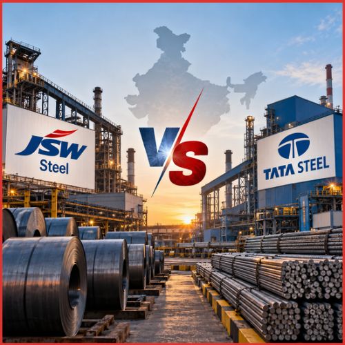 JSW Steel vs Tata Steel: Who’s Winning India’s Steel Production Race?-thumnail