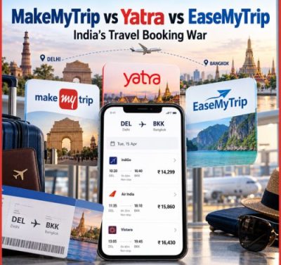 MakeMyTrip vs Yatra vs EaseMyTrip: Who’s Winning India’s Travel Booking War-thumnail