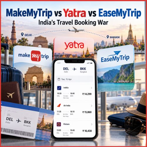 MakeMyTrip vs Yatra vs EaseMyTrip: Who’s Winning India’s Travel Booking War-thumnail