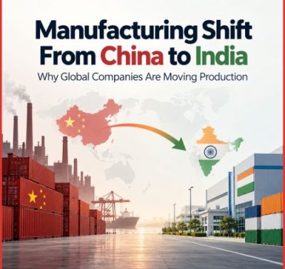 Why Global Companies Are Shifting Manufacturing From China to India-thumnail