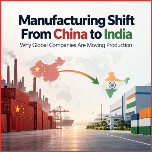 Why Global Companies Are Shifting Manufacturing From China to India-thumnail
