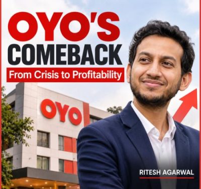 OYO’s Comeback Story: How Ritesh Agarwal Rebuilt a Struggling Unicorn Into a Profitable Hospitality Business-thumnail