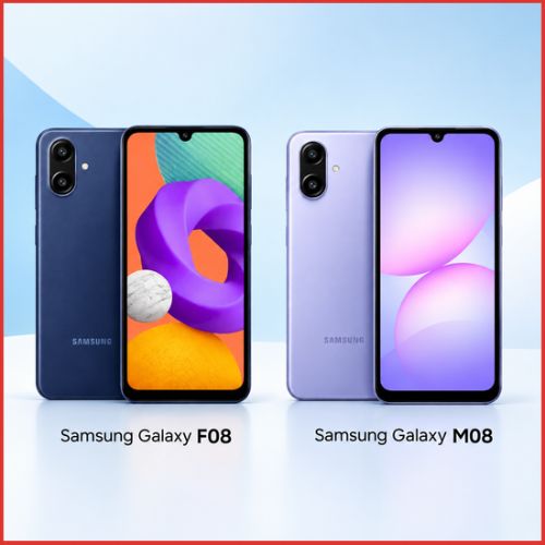 Samsung Galaxy M08 and F08 Debut With 6,000mAh Battery and Six Years of Software Support-thumnail