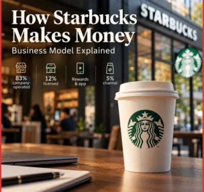 How Does Starbucks Make Money? The Starbucks Business Model Explained-thumnail
