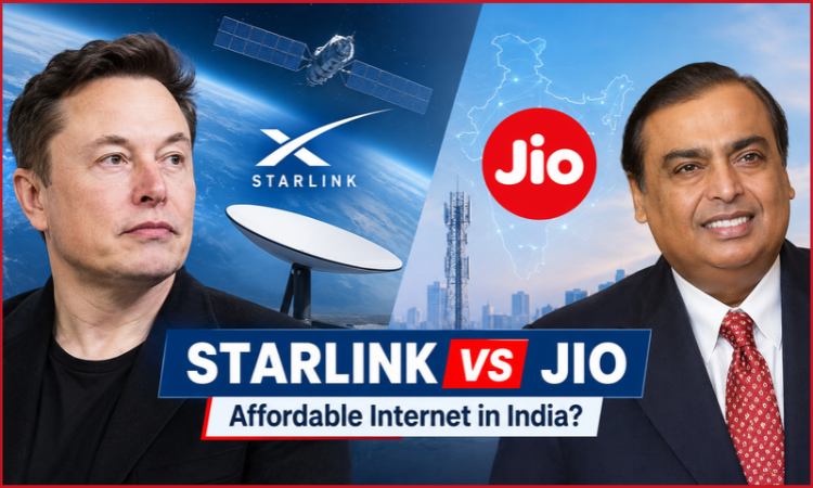 Starlink vs Jio in India