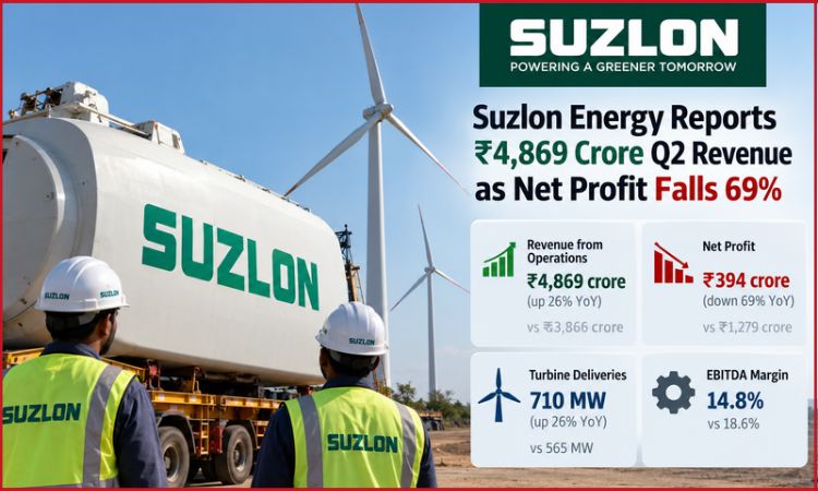 suzlon energy share fall