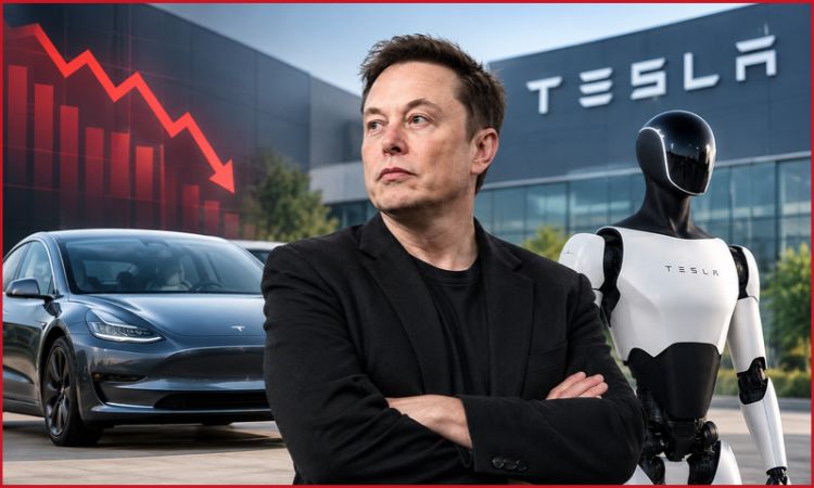 Tesla Q3 profit falls 43%
