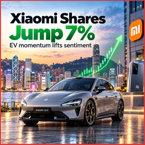 Xiaomi Shares Jump More Than 7% as EV Momentum and Hong Kong Tech Rally Lift Sentiment-thumnail